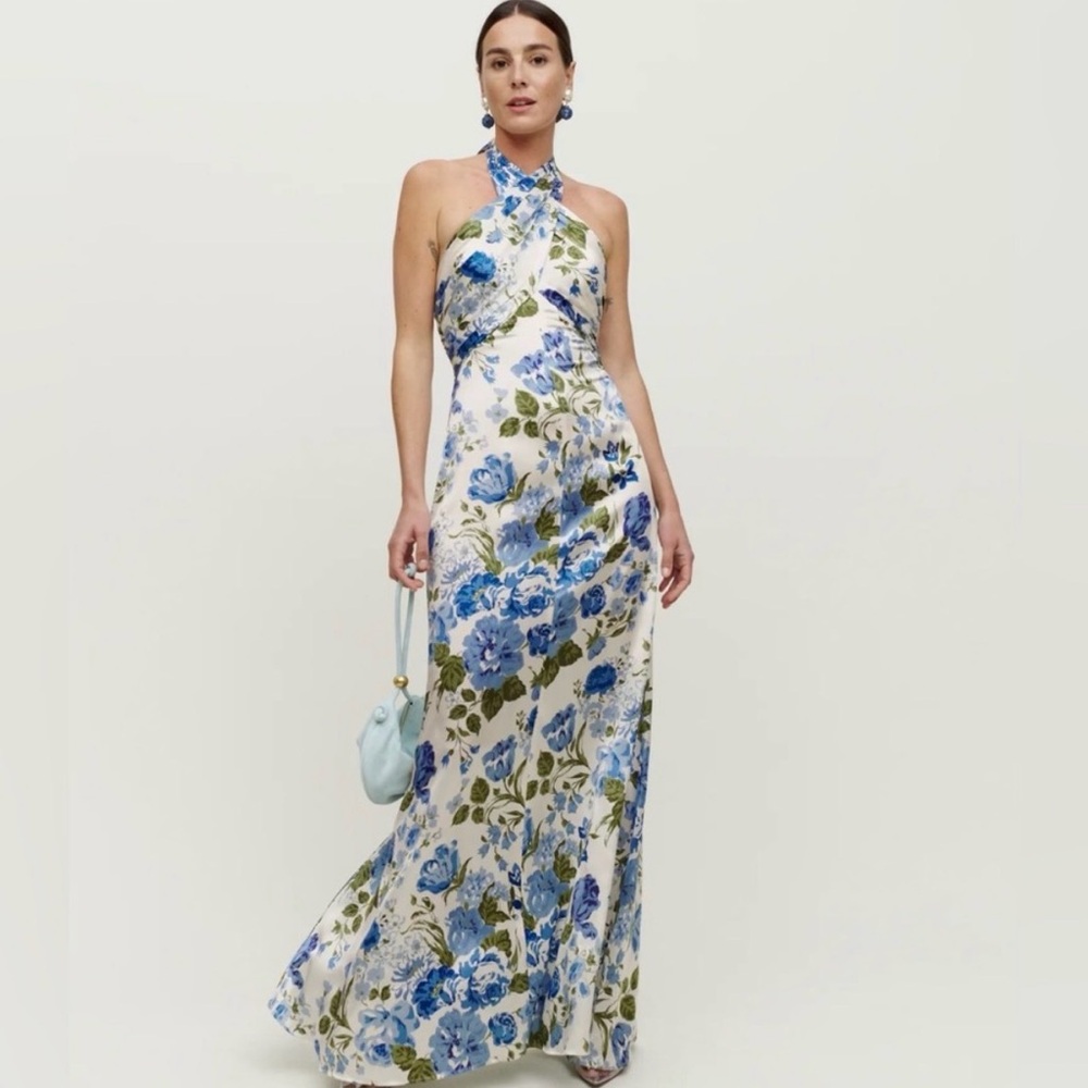 New with tags, Reformation Veria Silk dress